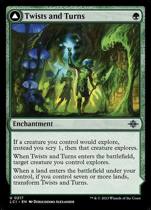 Twists and Turns // Mycoid Maze (lci) — cara 1 de 2