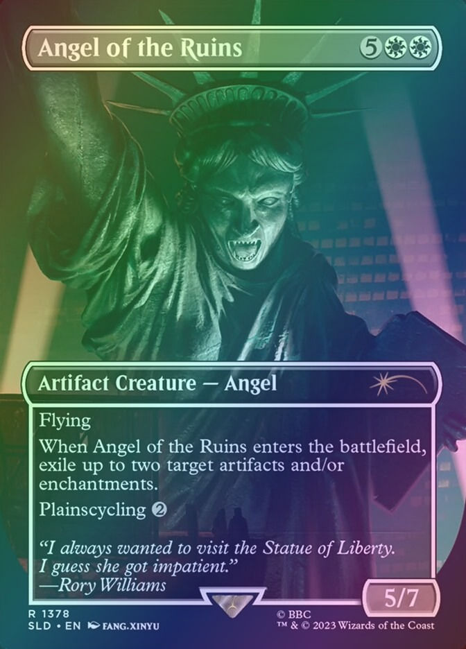 Angel of the Ruins (SLD) (1378) / Borderless / Foil