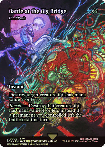 Fatal Push (FCA) (9) / Borderless / Foil