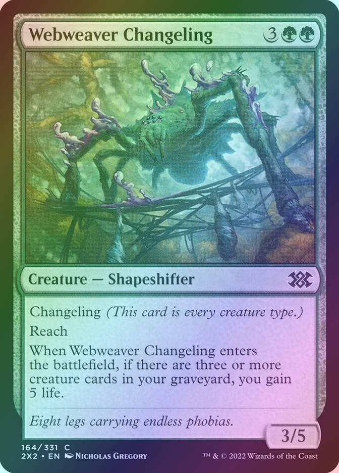 Webweaver Changeling (2X2) (164) / Foil