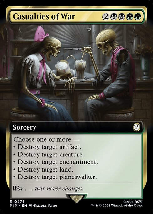 Casualties of War (pip) (476) / Extended Art