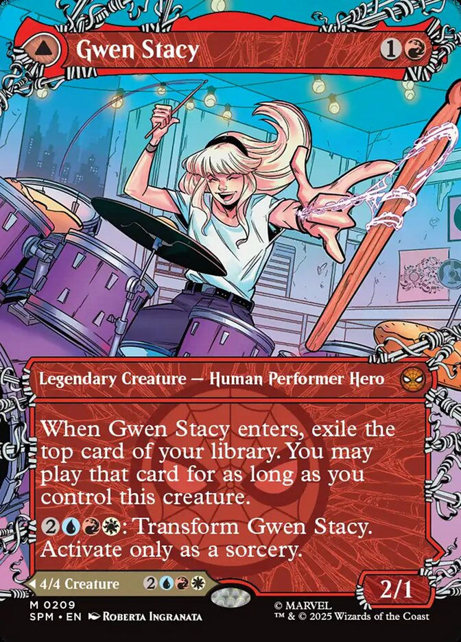 Gwen Stacy // Ghost-Spider (SPM) (209) / Showcase — cara 1 de 2