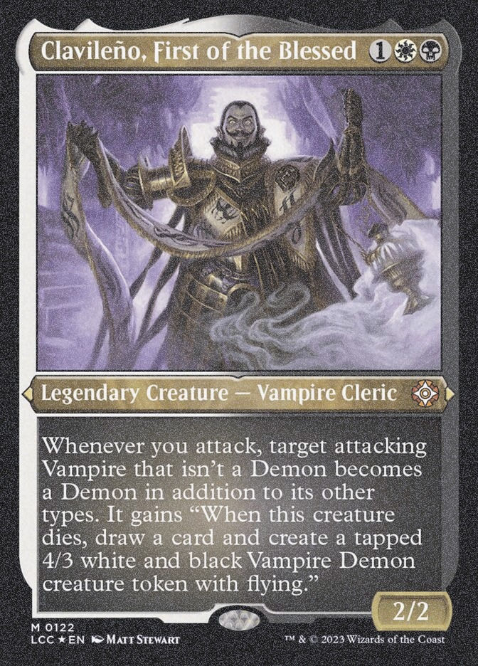 Clavileño, First of the Blessed (LCC) (122) / Foil Etched