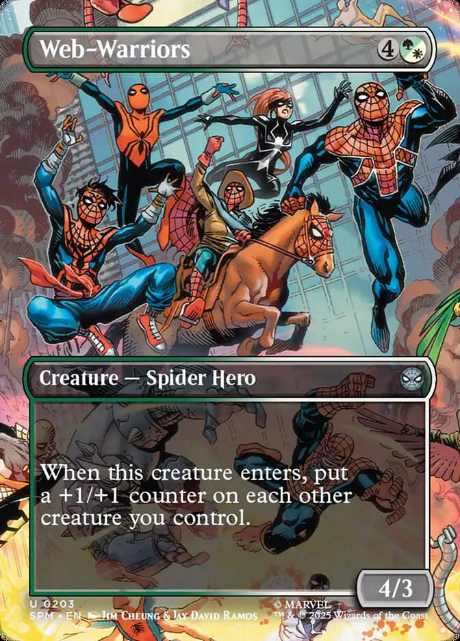 Web-Warriors (SPM) (203) / Borderless Scene
