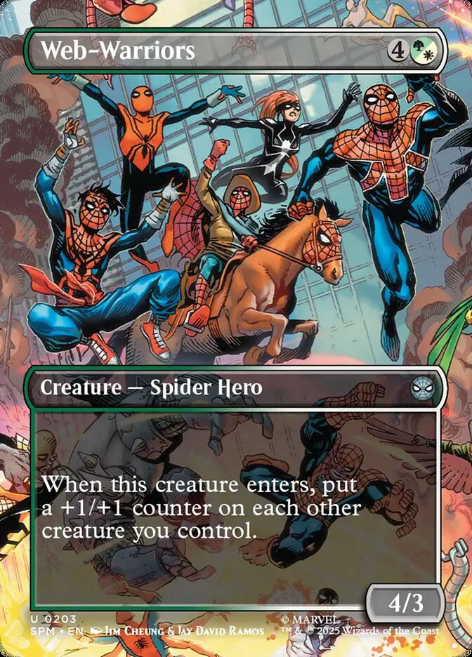 Web-Warriors (SPM) (203) / Borderless Scene