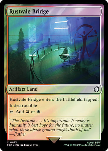 Rustvale Bridge (pip) (813) / Surge Foil