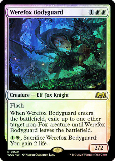 Werefox Bodyguard (woe) / Foil