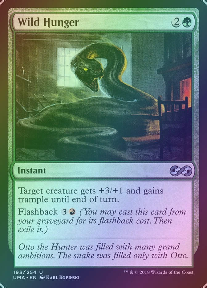 Wild Hunger (UMA) (193) / Foil