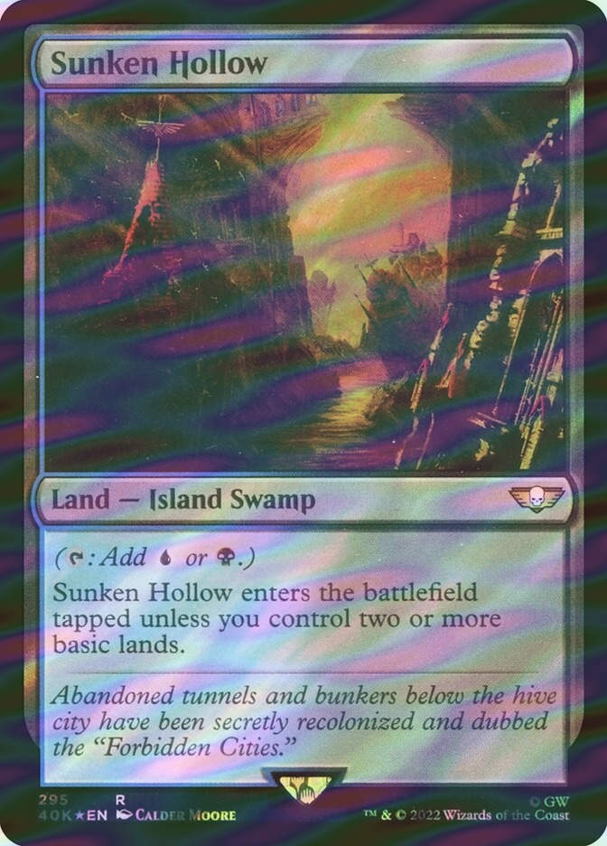 Sunken Hollow (40K) (295★) / Surge Foil