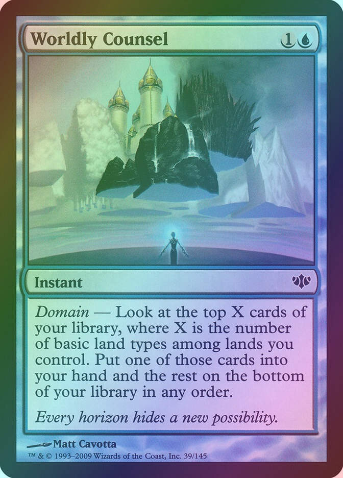 Worldly Counsel (CON) (39) / Foil