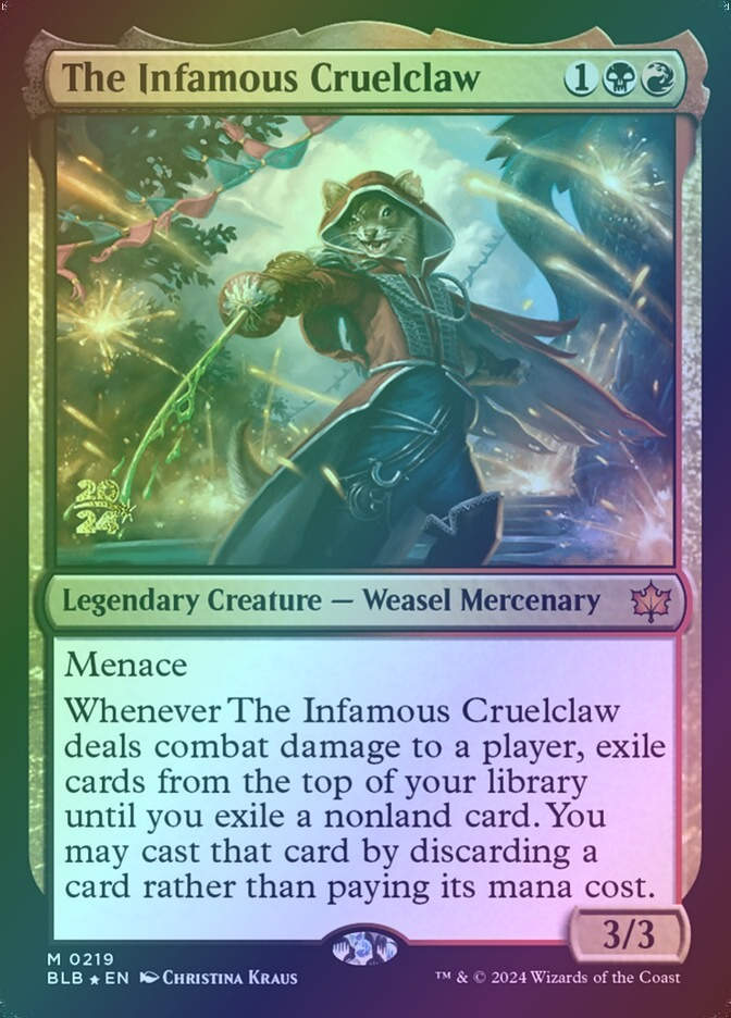 The Infamous Cruelclaw (PBLB) (219s) / Foil