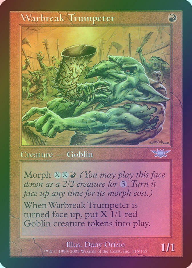 Warbreak Trumpeter (LGN) (116) / Foil