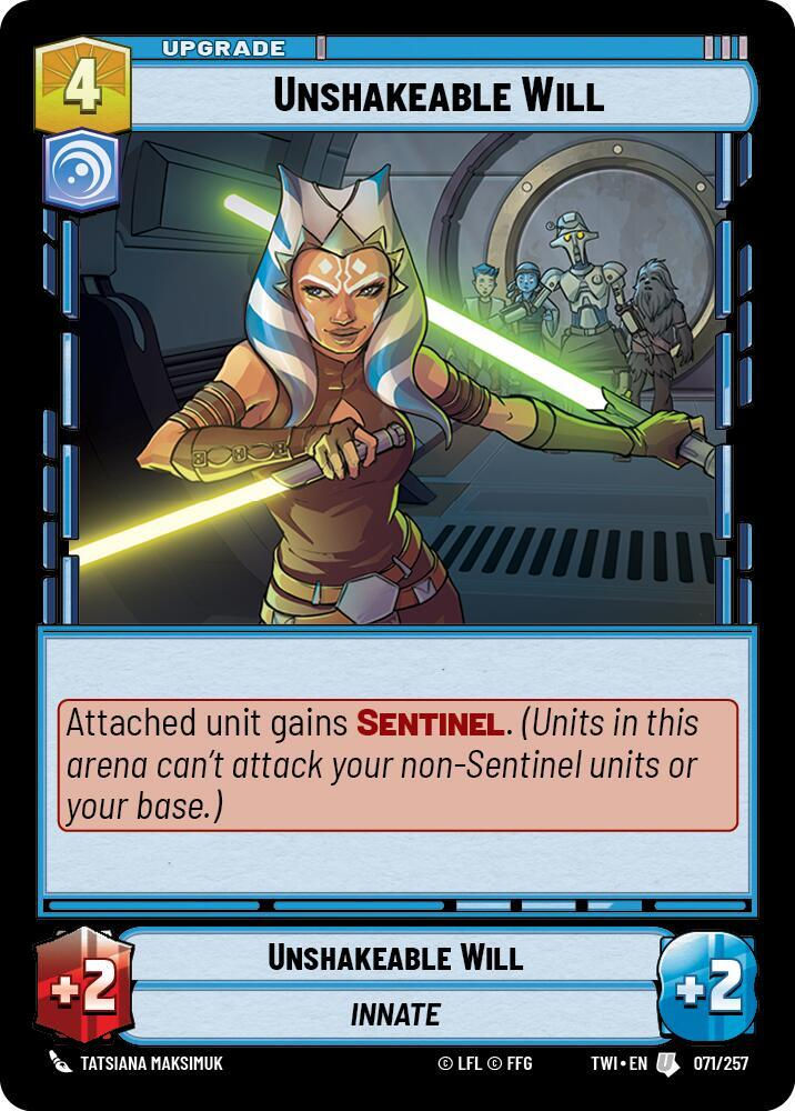 Unshakeable Will (TWI) (071/257) / Foil