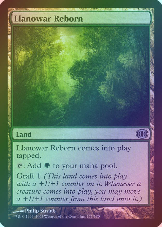 Llanowar Reborn (FUT) (171) / Foil