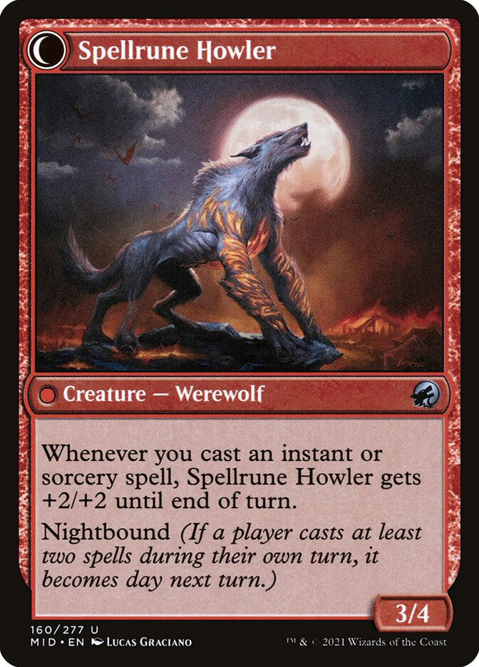 Spellrune Painter // Spellrune Howler (MID) (160) — cara 2 de 2
