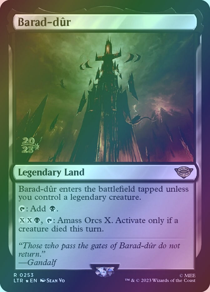 Barad-dûr (PLTR) (253s) / Foil