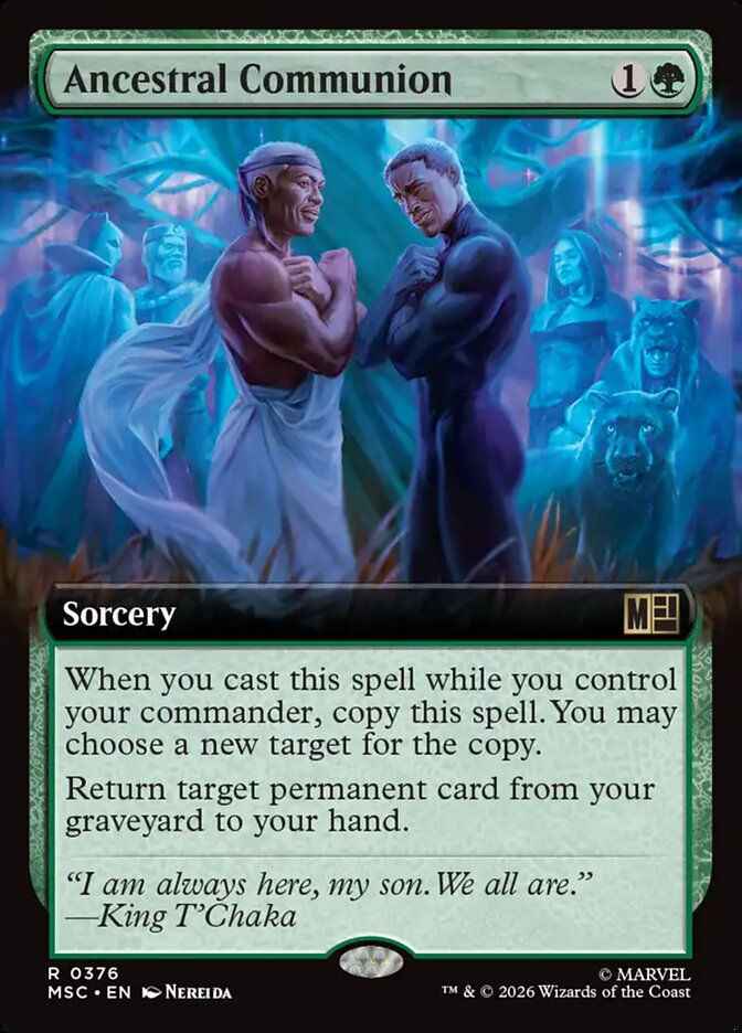 Ancestral Communion (MSC) (376) / Extended Art