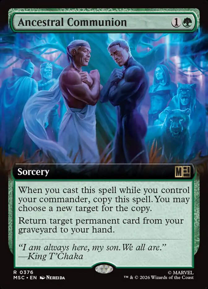 Ancestral Communion (MSC) (376) / Extended Art