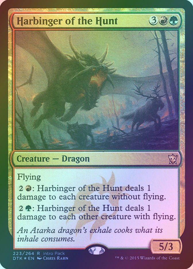 Harbinger of the Hunt (PDTK) (223) / Foil