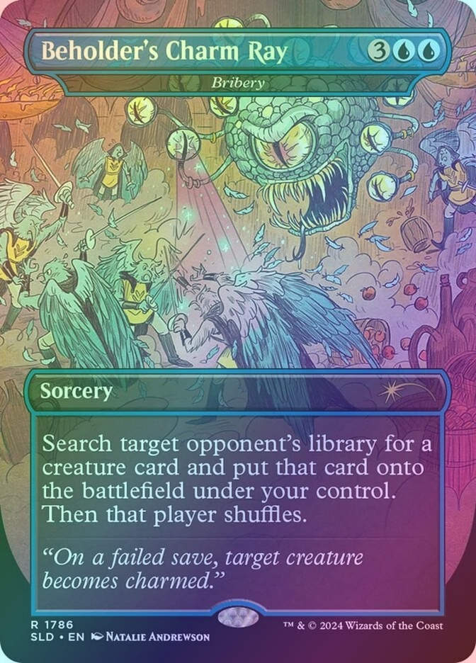 Bribery (SLD) (1786) / Borderless / Foil