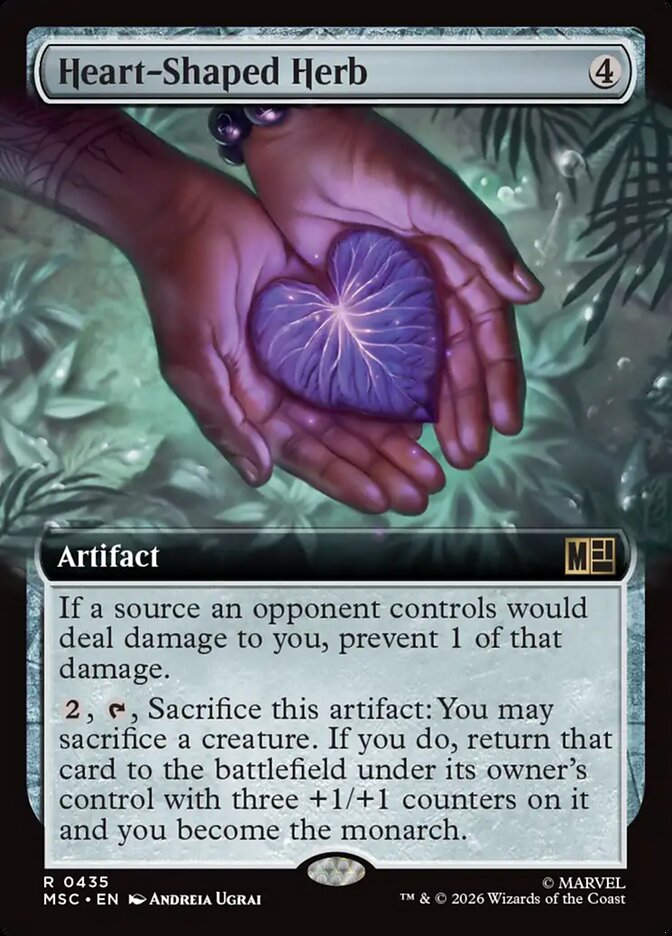 Heart-Shaped Herb (MSC) (435) / Extended Art