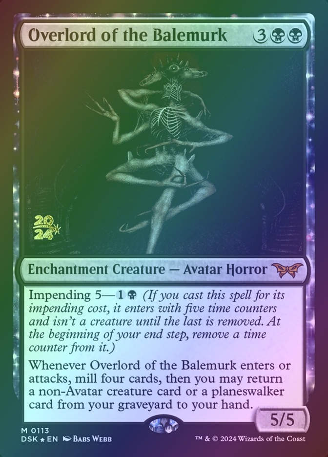 Overlord of the Balemurk (PDSK) (113s) / Foil