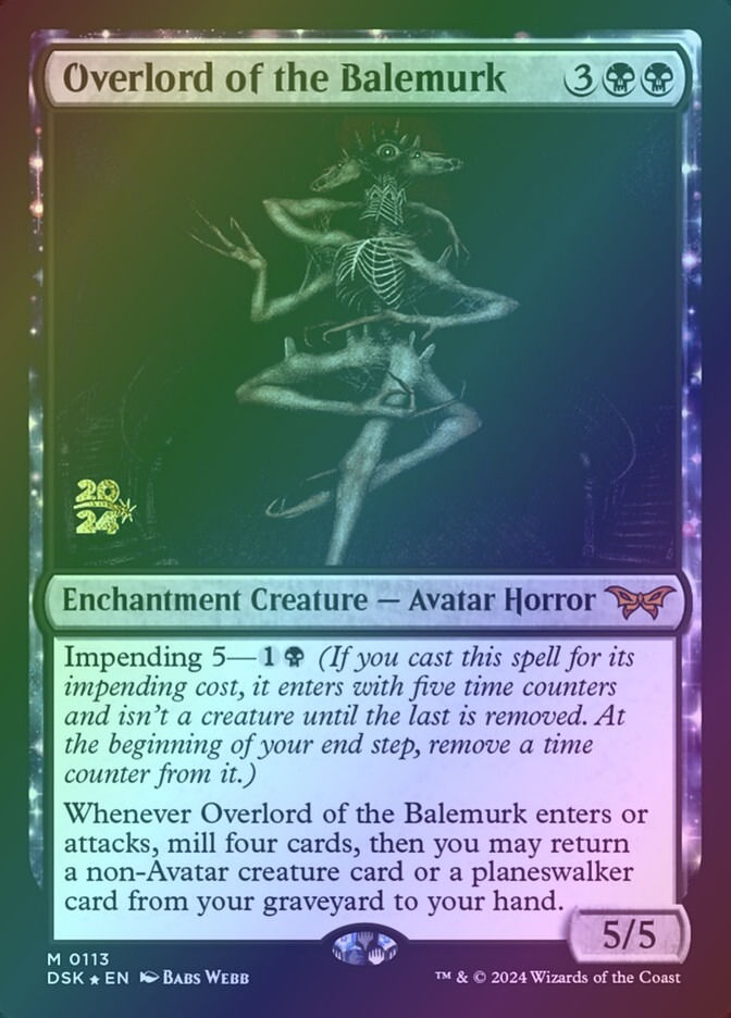 Overlord of the Balemurk (PDSK) (113s) / Foil