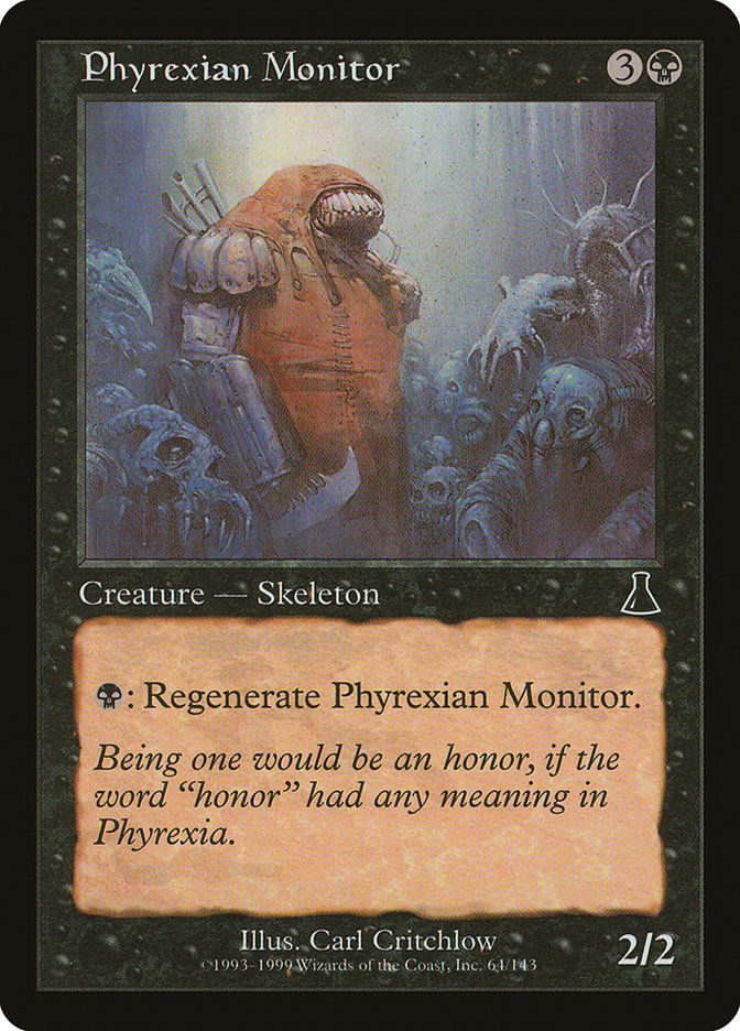Phyrexian Monitor (UDS) (64)