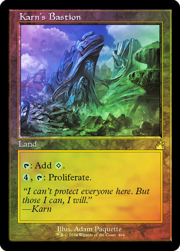 Karn's Bastion (rvr) (464) / Retro / Foil