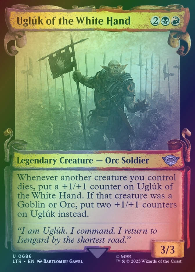 Uglúk of the White Hand (LTR) (686) / Showcase / Foil