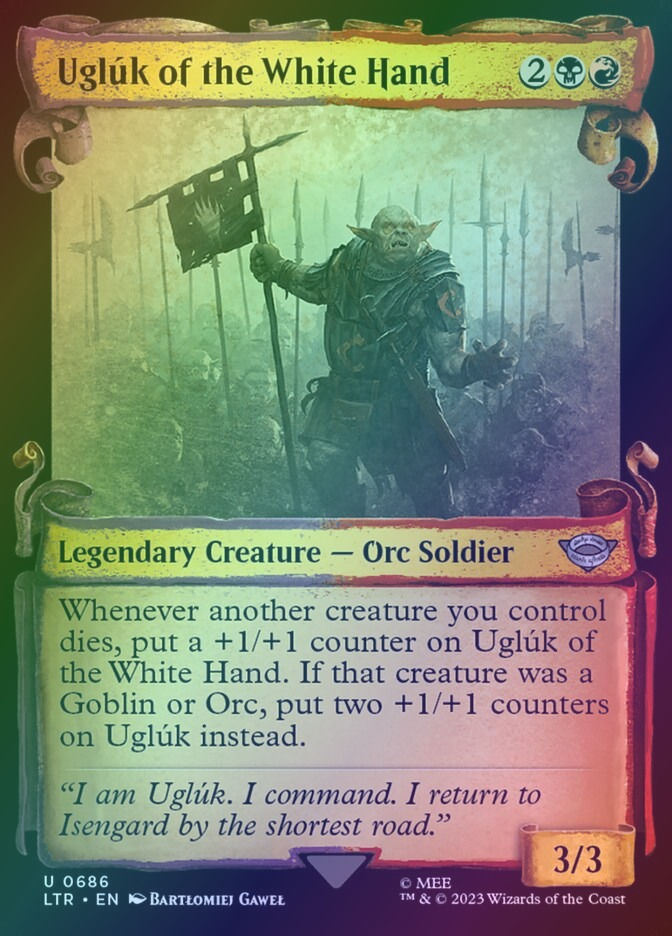 Uglúk of the White Hand (LTR) (686) / Showcase / Foil