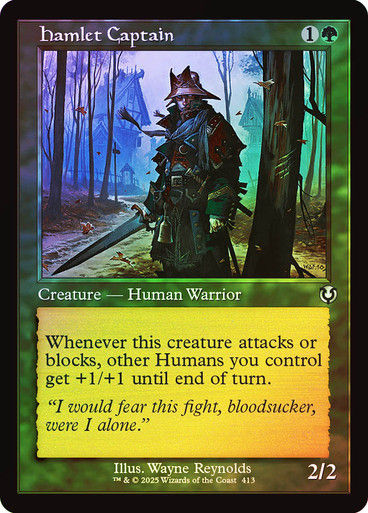 Hamlet Captain (INR) (413) / Foil Retro