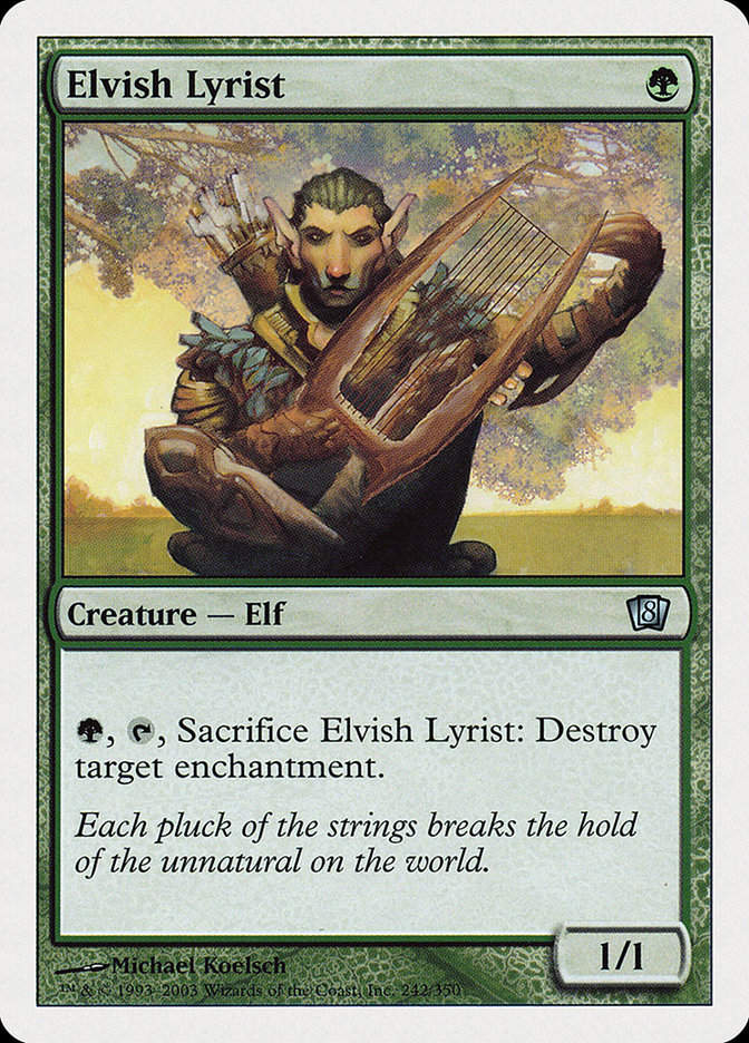 Elvish Lyrist (8ED) (242)