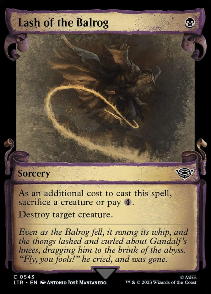 Lash of the Balrog (LTR) (543) / Showcase