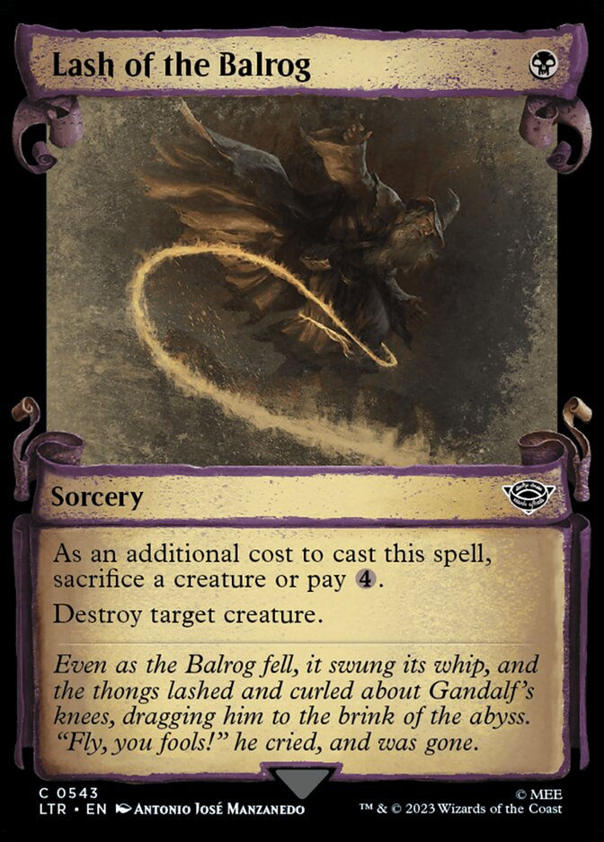 Lash of the Balrog (LTR) (543) / Showcase