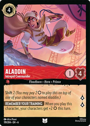 Aladdin - Intrepid Commander (LOR_AZU)