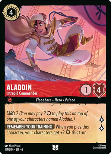 Aladdin - Intrepid Commander (LOR_AZU)