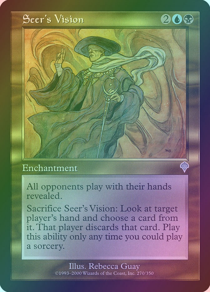 Seer's Vision (INV) (270) / Foil