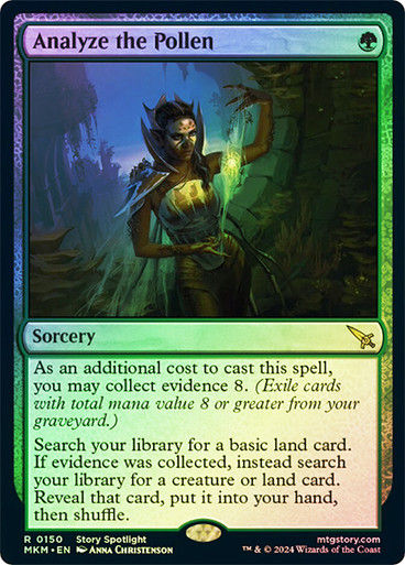 Analyze the Pollen (mkm) (150) / Foil
