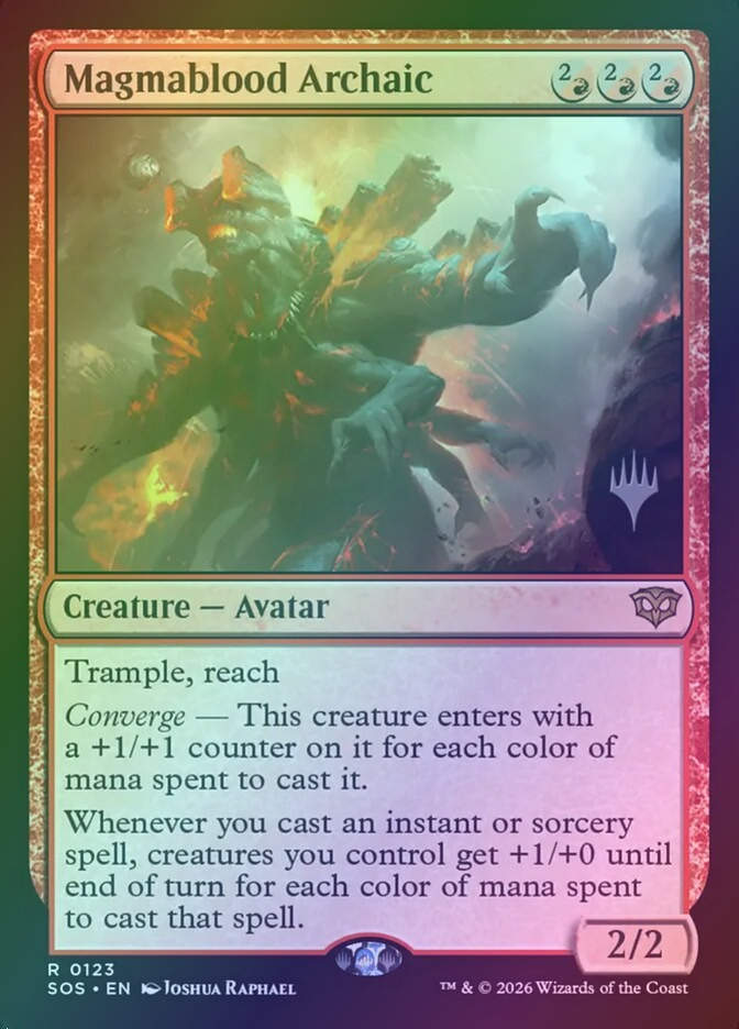 Magmablood Archaic (PSOS) (123p) / Foil