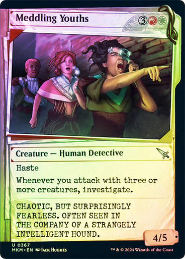 Meddling Youths (mkm) (367) / Showcase Foil