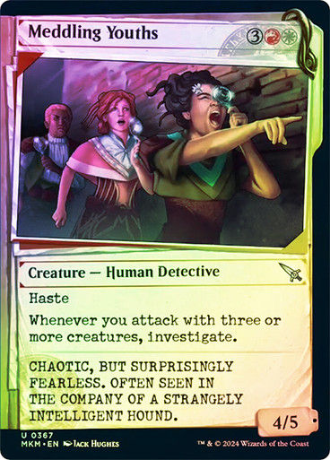 Meddling Youths (mkm) (367) / Showcase Foil