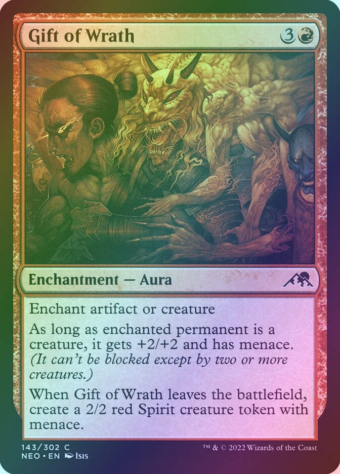 Gift of Wrath (NEO) (143) / Foil