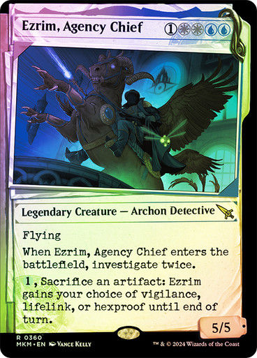 Ezrim, Agency Chief (mkm) (360) / Showcase Foil