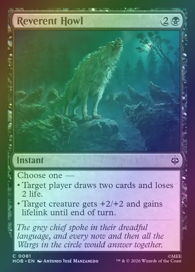Reverent Howl (HOB) (81) / Foil