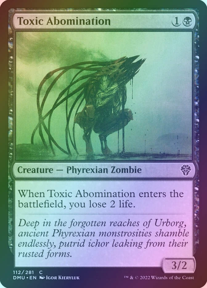 Toxic Abomination (DMU) (112) / Foil