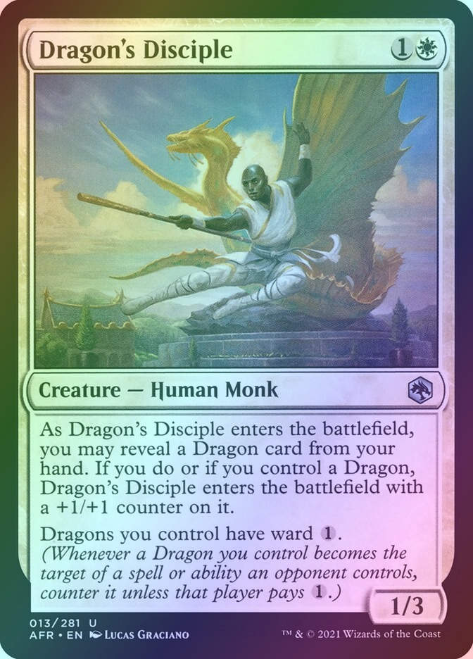 Dragon's Disciple (AFR) (13) / Foil