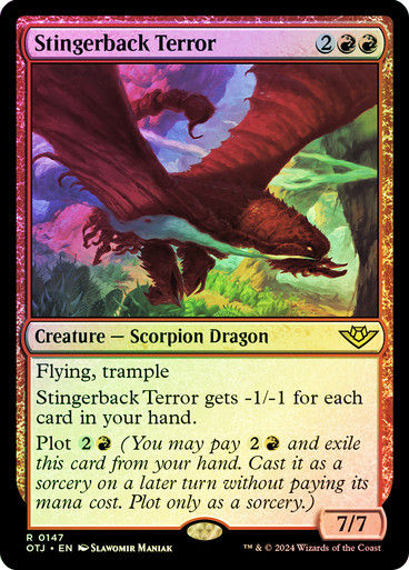 Stingerback Terror (otj) (147) / Foil