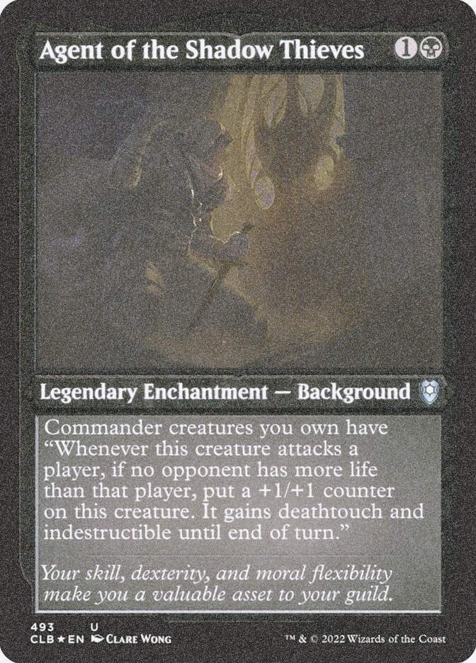 Agent of the Shadow Thieves (CLB) (493) / Foil Etched