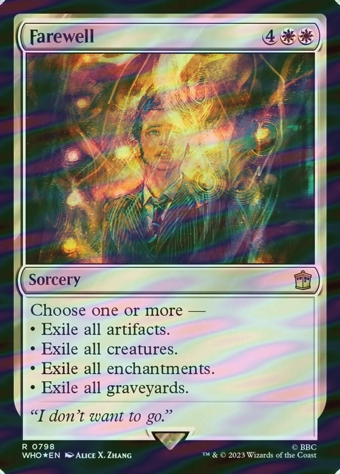 Farewell (WHO) (798) / Surge Foil